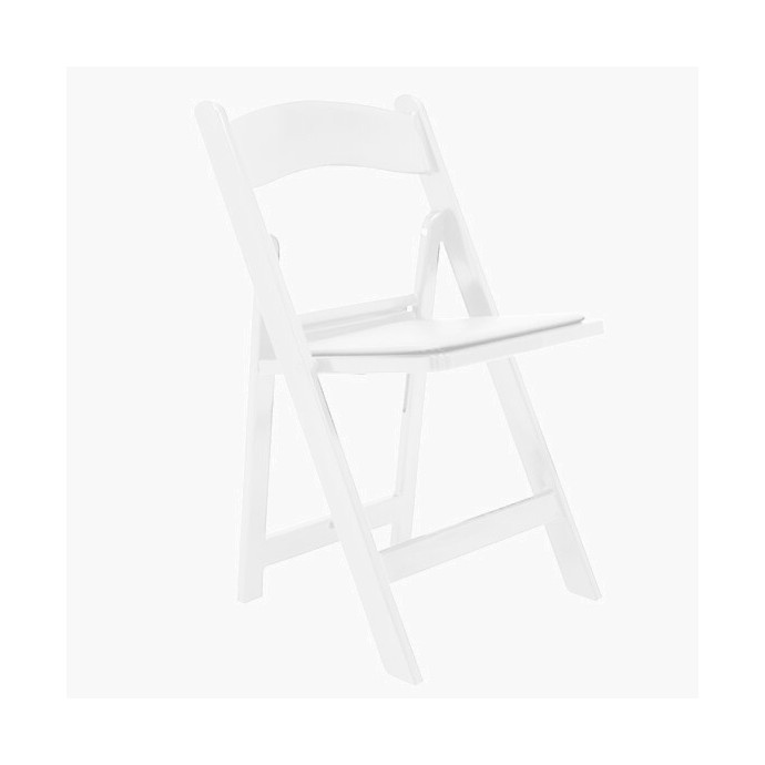 White Foldable Chair (rent)