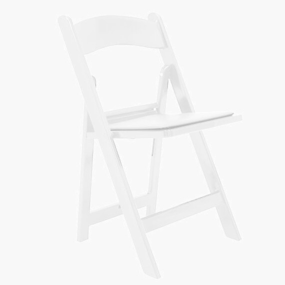 White Foldable Chair (rent)