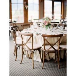 CrossBack Wooden Chair (rent) CrossBack Wooden Chair (rent)
