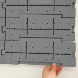 Plastic flooring (rent)