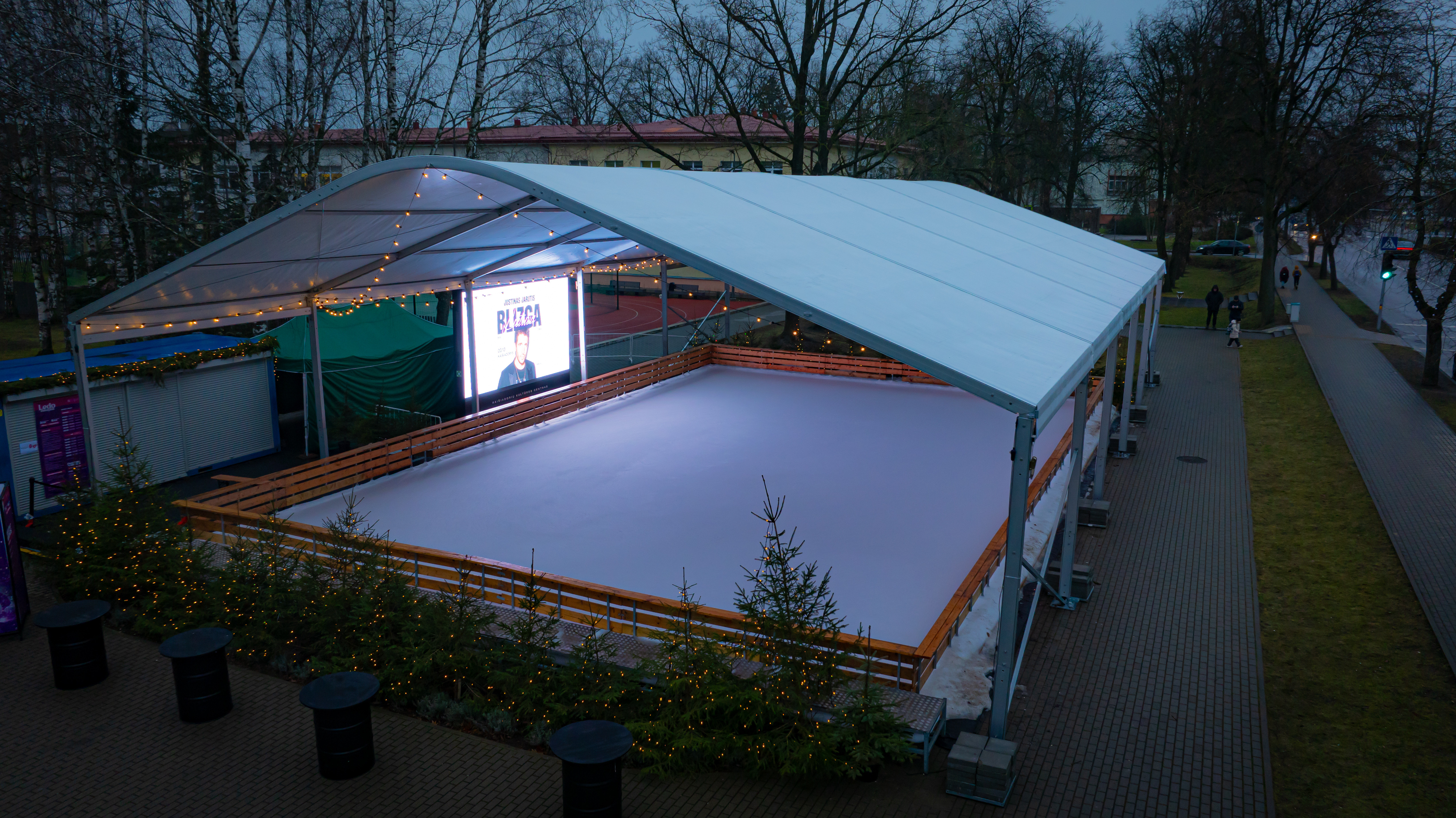 Arched Modular Tent 15 m wide (rent)
